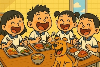 완주군 아이들 타지자체보다 잘 먹인다
