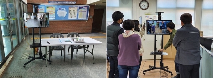 전북체육고(좌) 전북하이텍고(우)