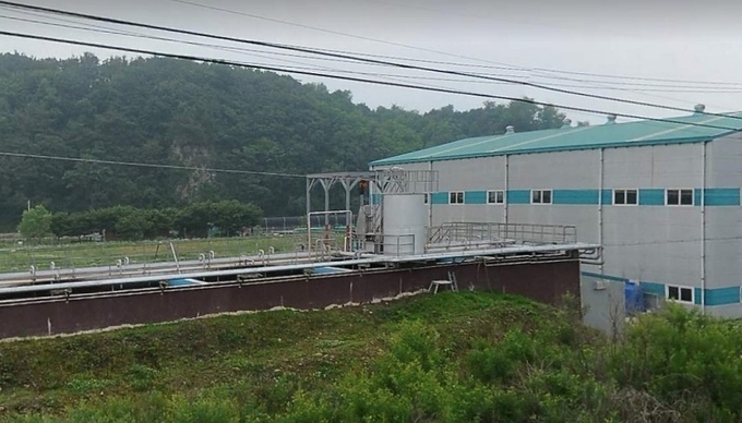 고산면 남봉리에 위치한 액비공장