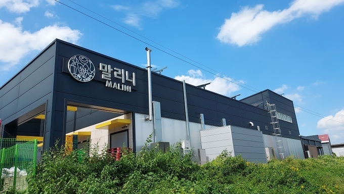 완주군로컬푸드가공센터 내 위치한 말리니 공장