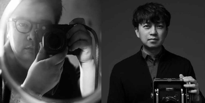 공영환 작가(왼쪽)와 소영섭 작가