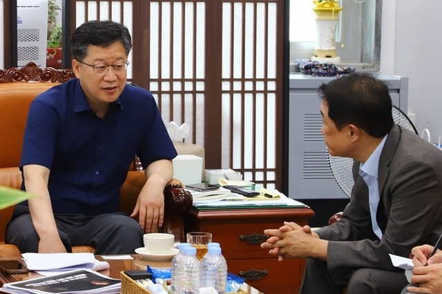 “행정통합 시기 정해지지 않았다”