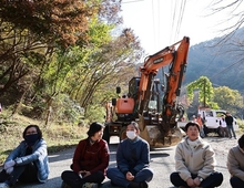 경천면 신흥계곡 가로수 갈등 촉발