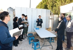 유희태, 이서면 축사 민원 현장점검