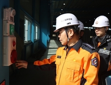 완주소방서장, 신축 공사현장 현장행정