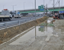 국도17호선 용진교차로 개선공사 이후 “비만 오면 물바다”…주민 불편 호소